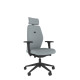 Solo Medium Back Large Seat Chair with Headrest